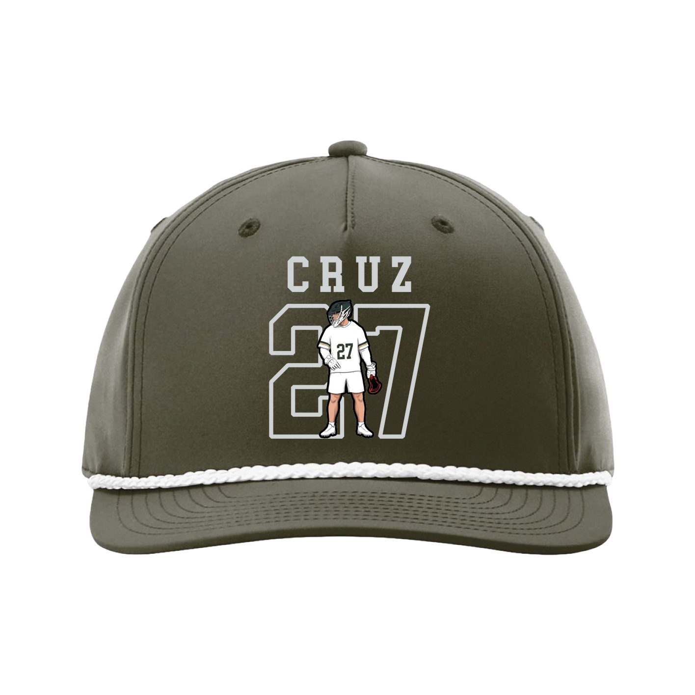 Five-Panel Classic Rope Cap — Shirsey in Green