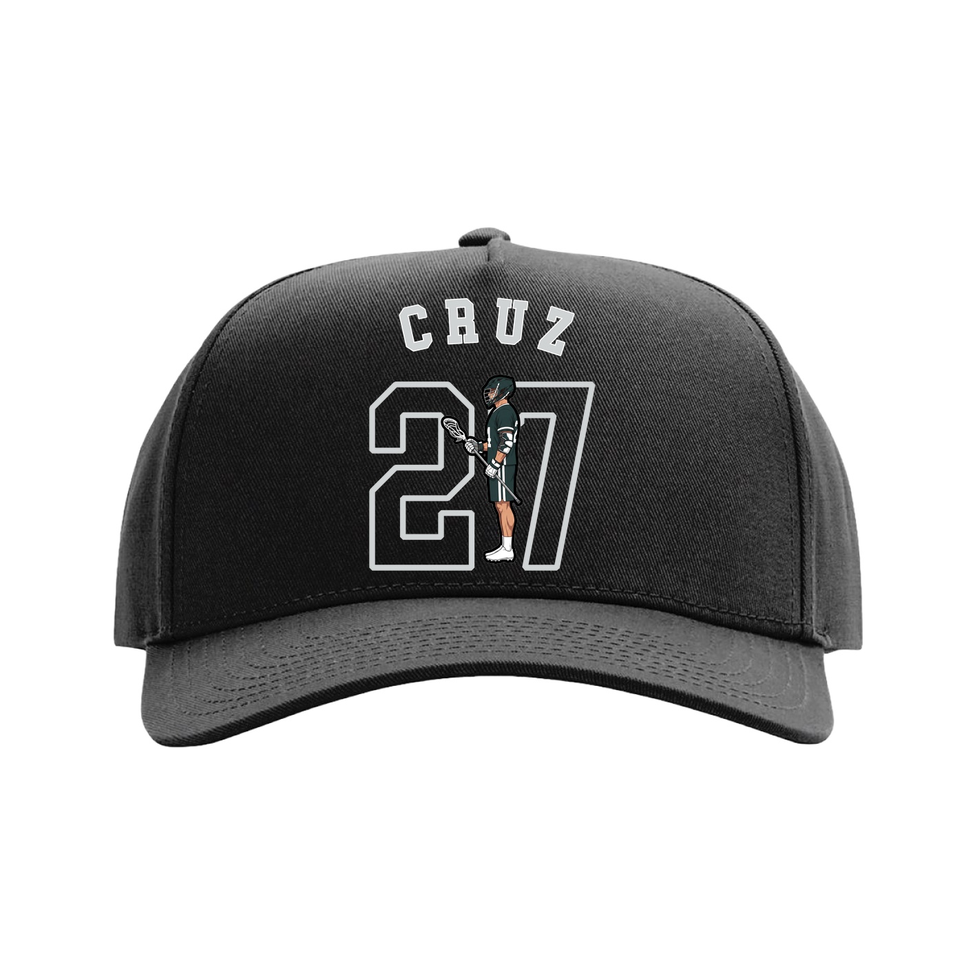 Full Fabric Five-Panel Champ Cap