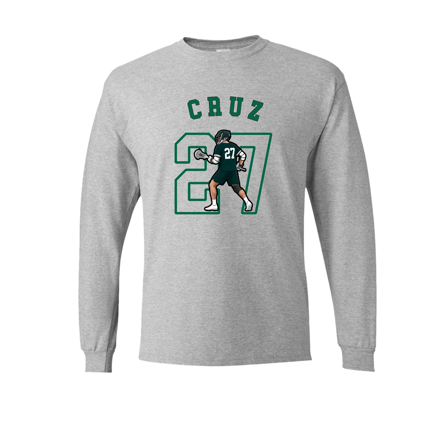 Long Sleeve Tee — Shirsey Arch in Grey