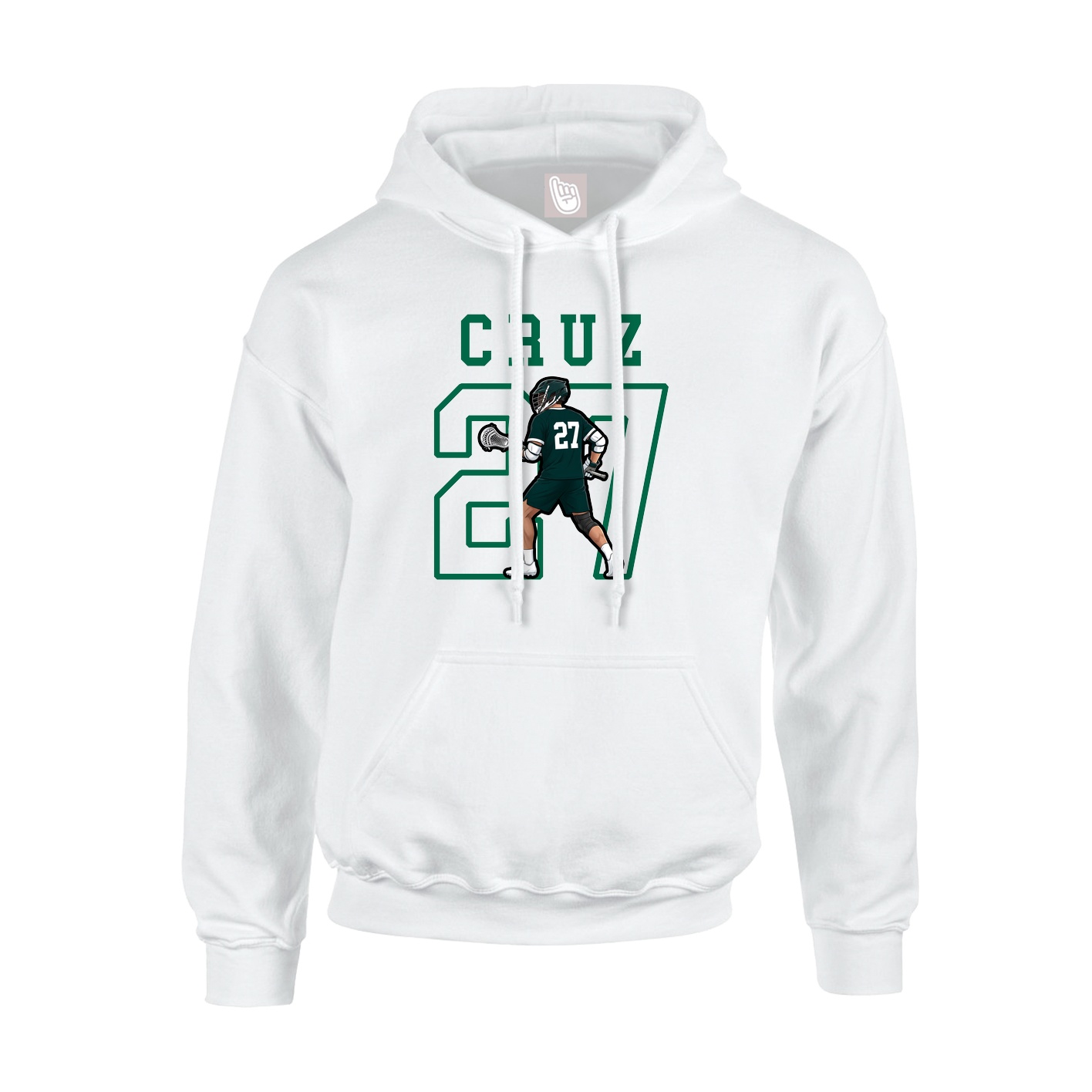 Youth Hoodie — Shirsey in White