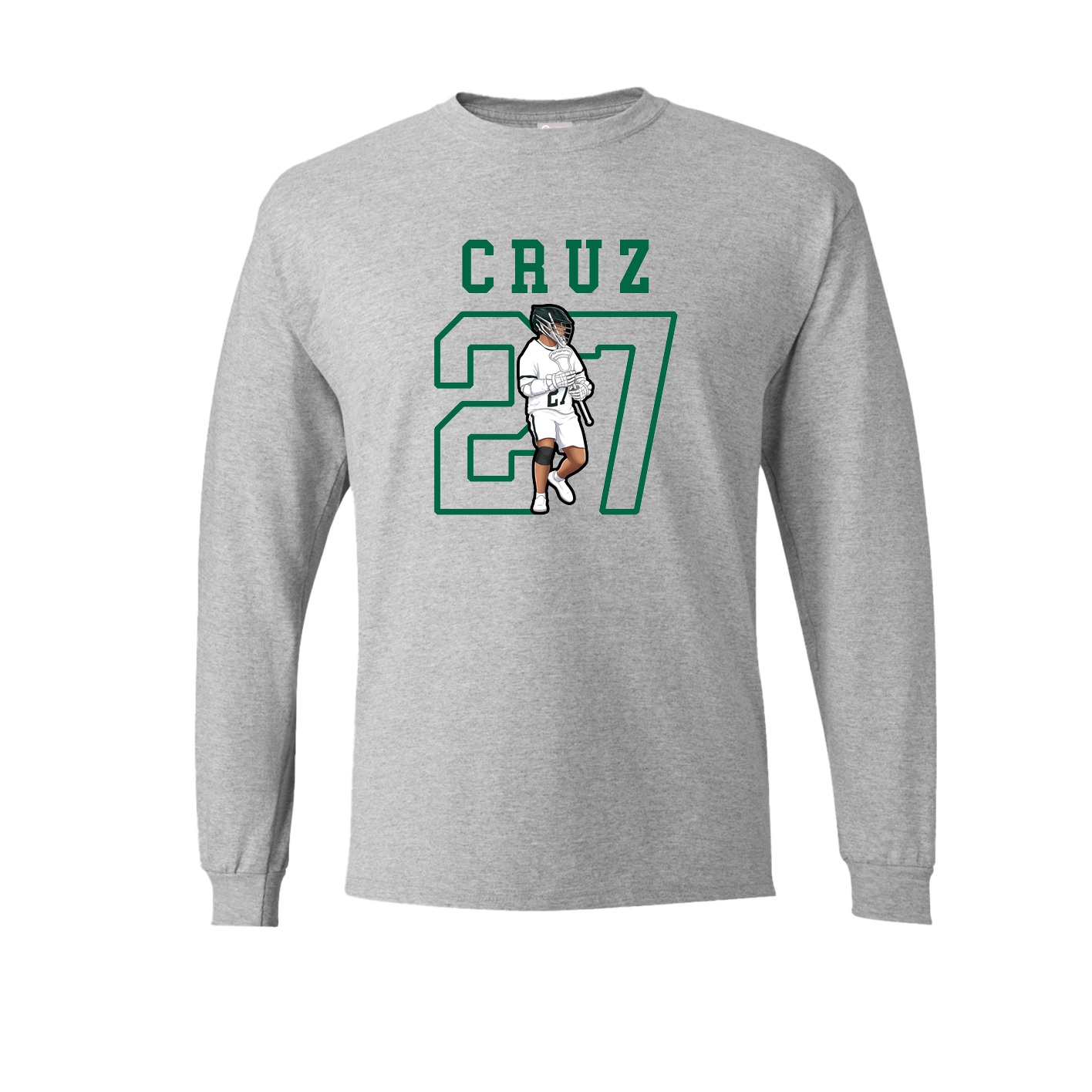 Long Sleeve Tee — Shirsey in Grey