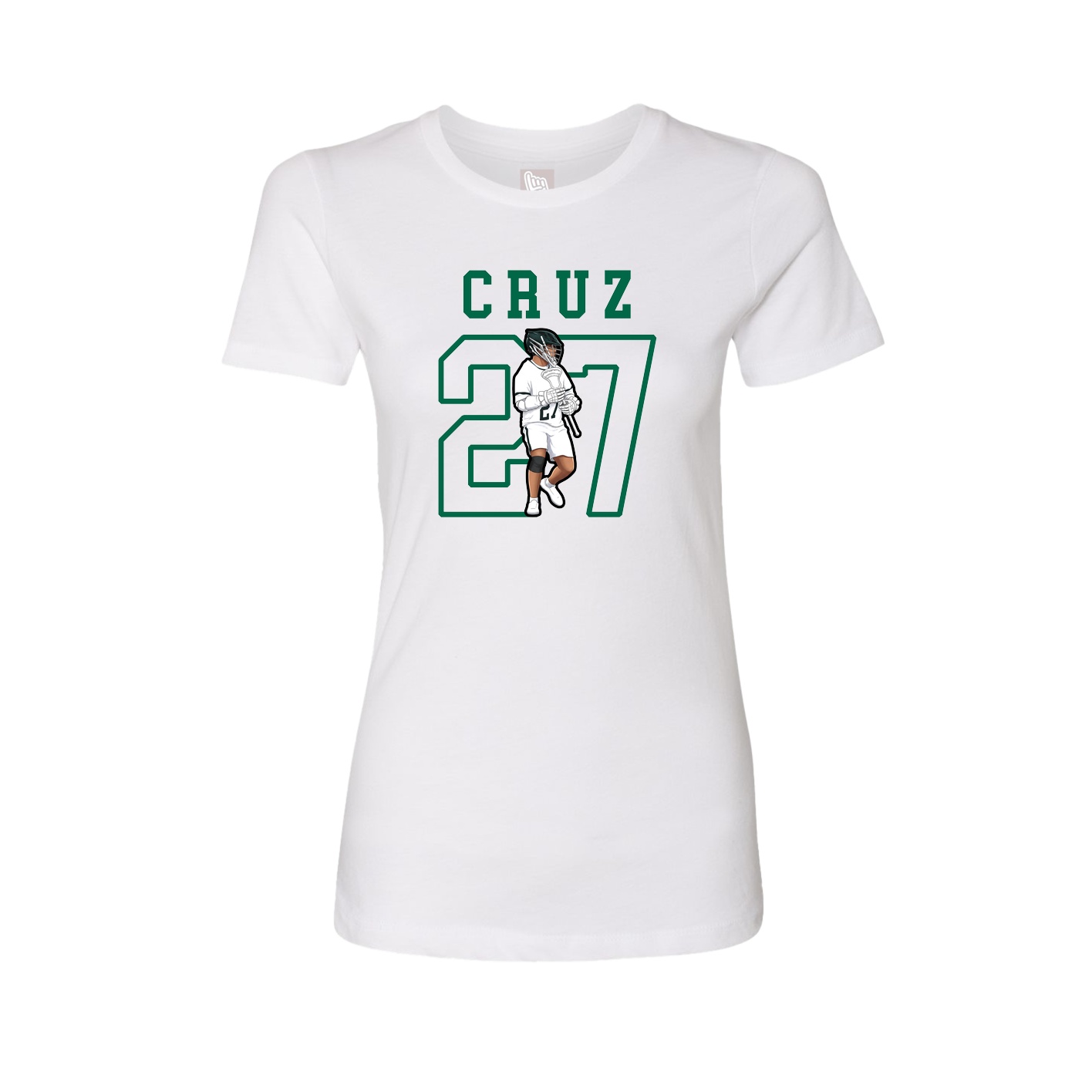 Fitted Women's Tee — Shirsey in White