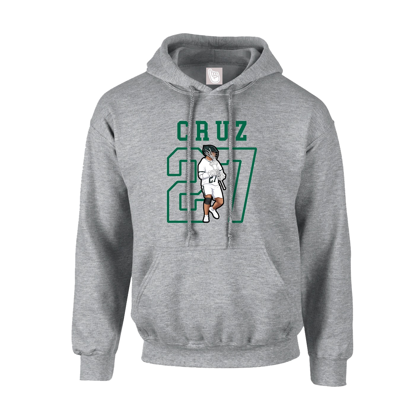 Hoodie — Shirsey in Grey