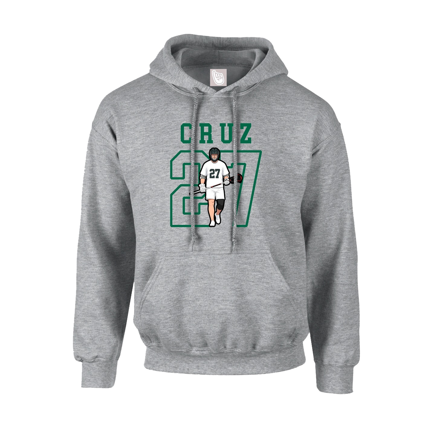 Hoodie — Shirsey in Grey