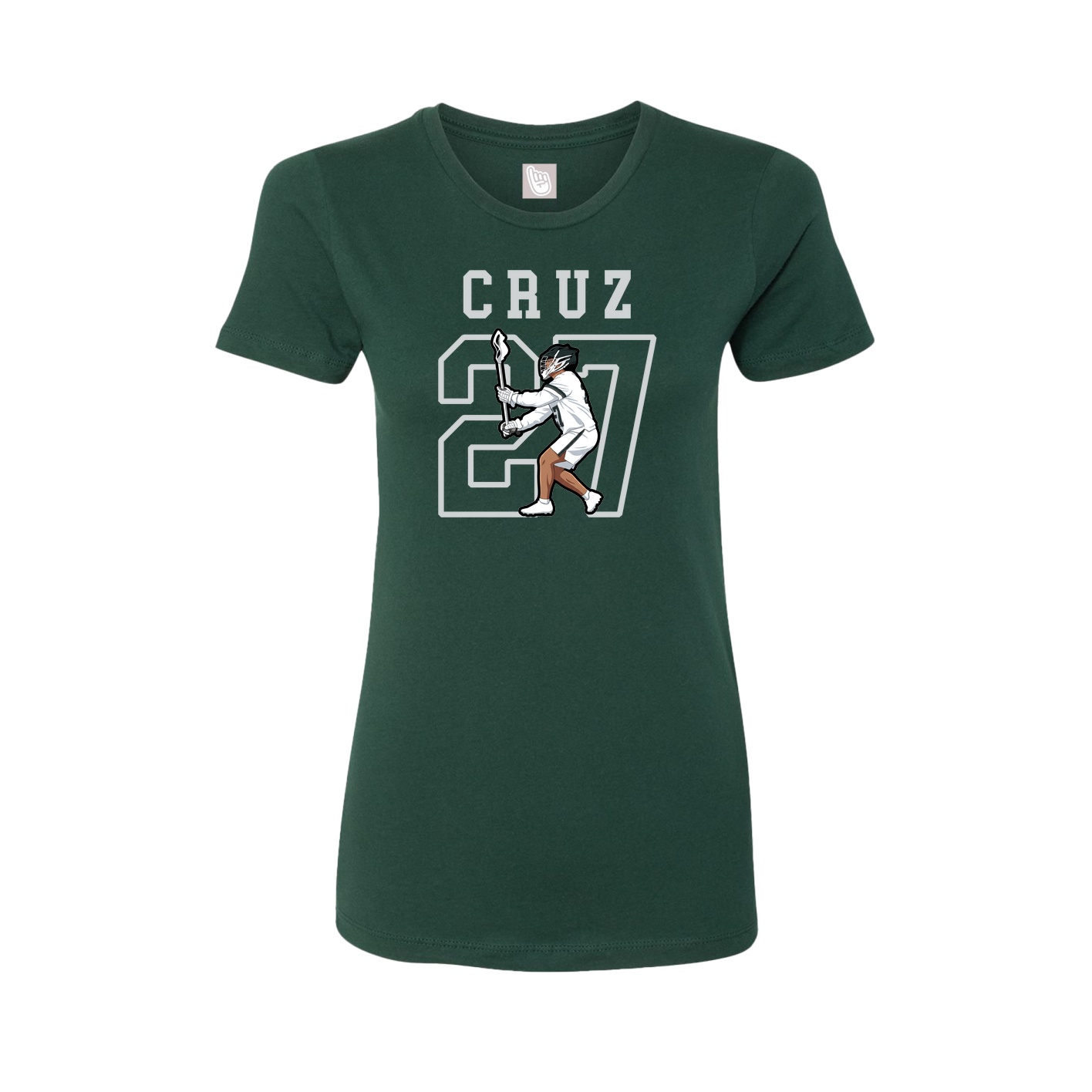 Fitted Women's Tee — Shirsey in Green