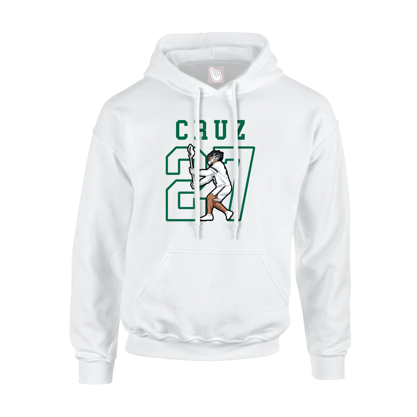 Youth Hoodie — Shirsey in White