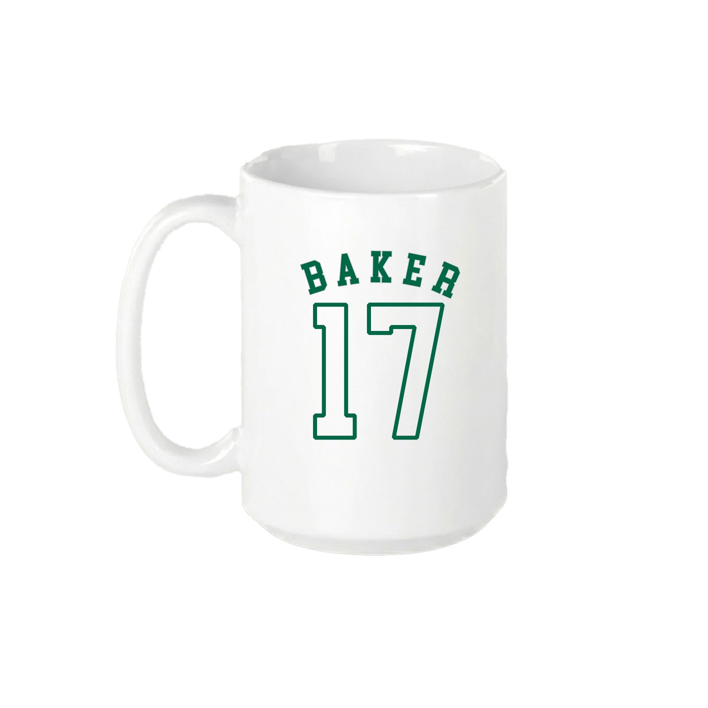 15oz Coffee Mug — Shirsey Arch in White