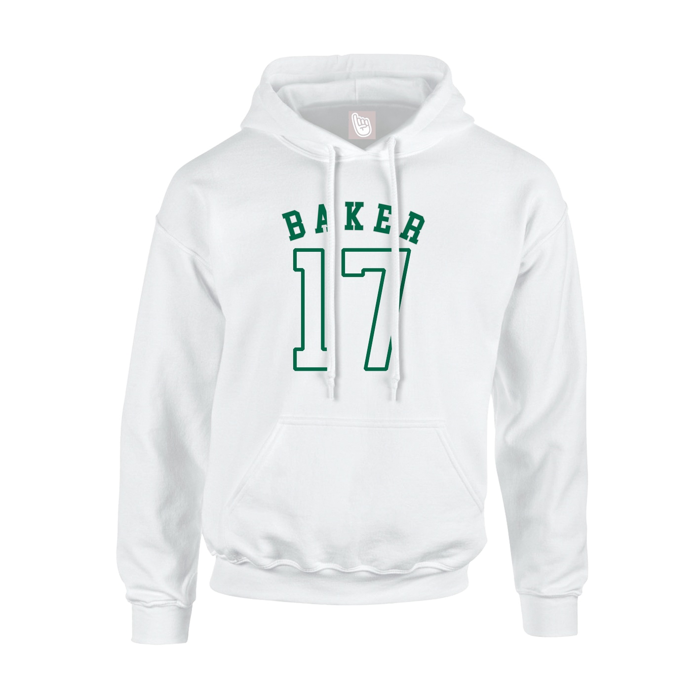 Hoodie — Shirsey Arch in White