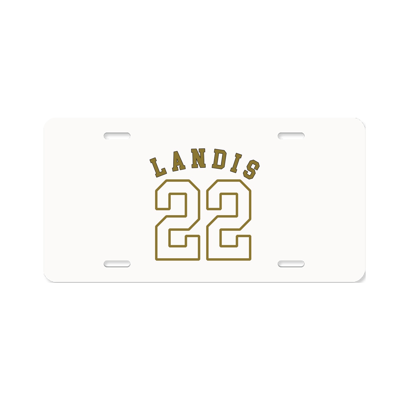 License Plate — Shirsey Arch in Classic