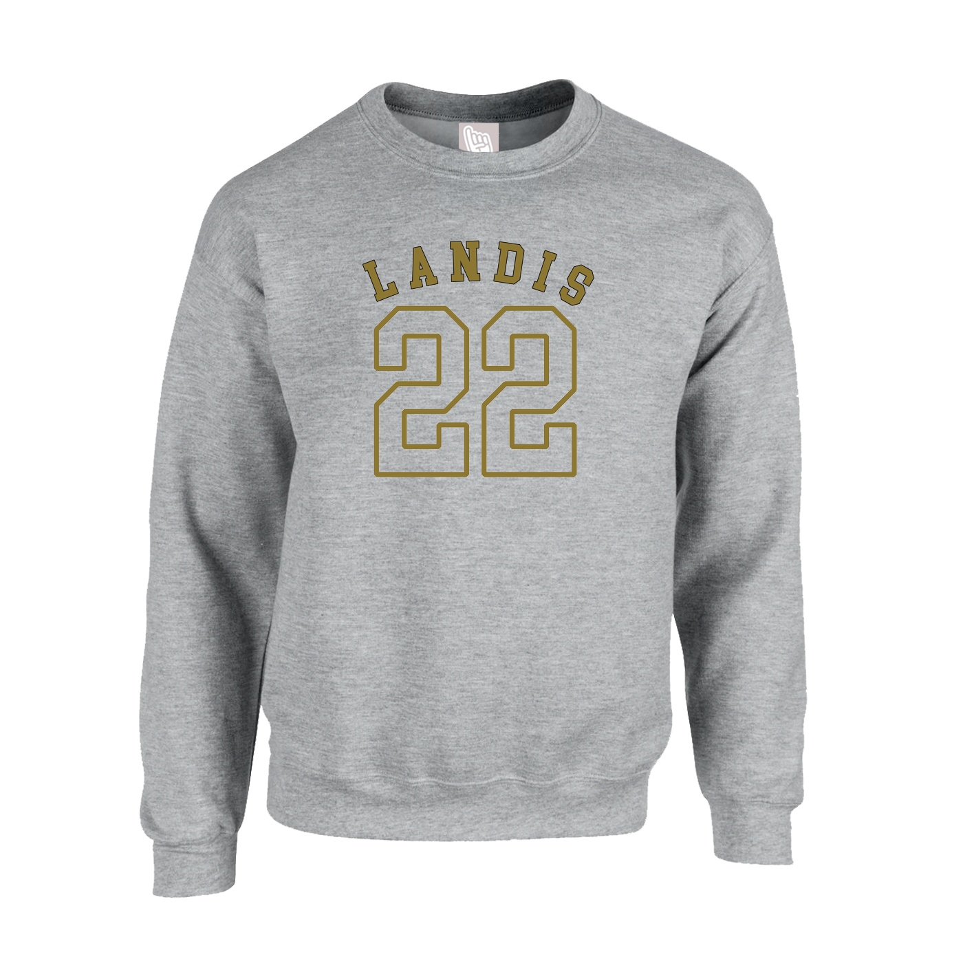 Fleece Crew — Shirsey Arch in Grey