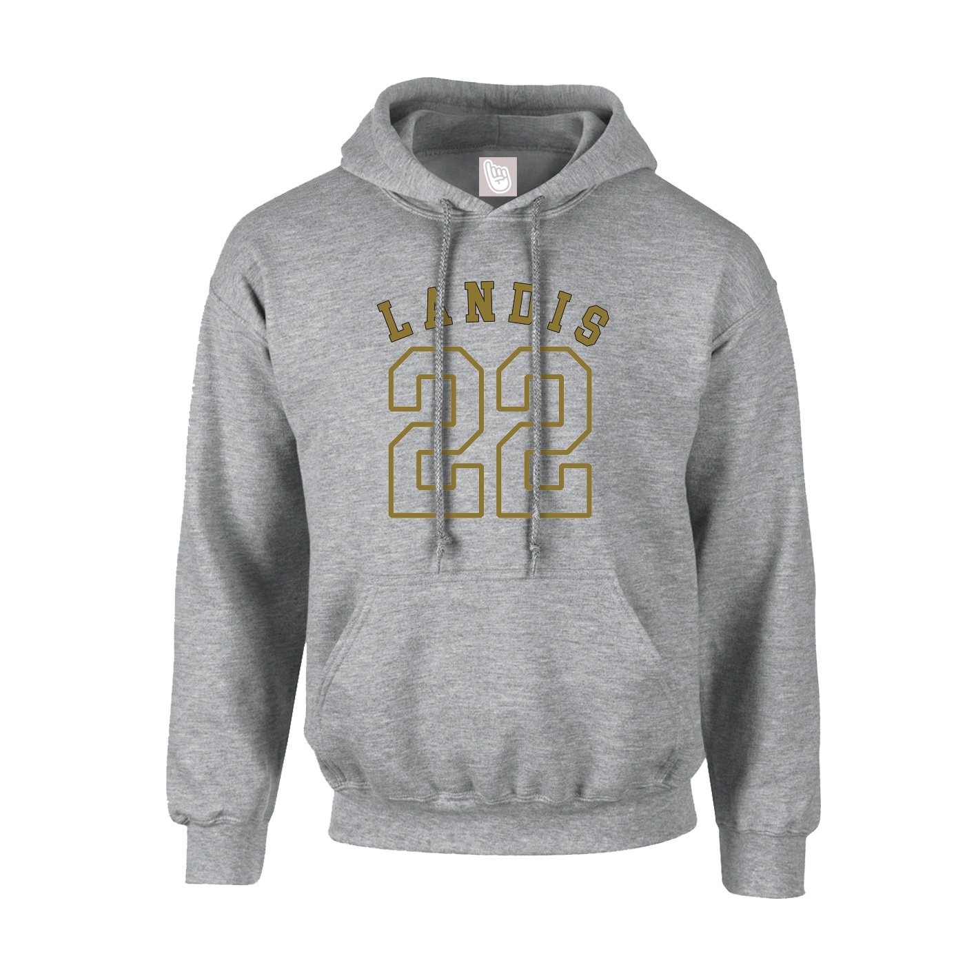 Youth Hoodie — Shirsey Arch in Grey