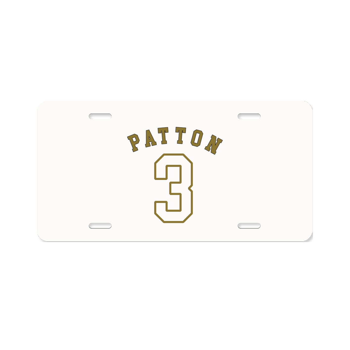 License Plate — Shirsey Arch in Classic