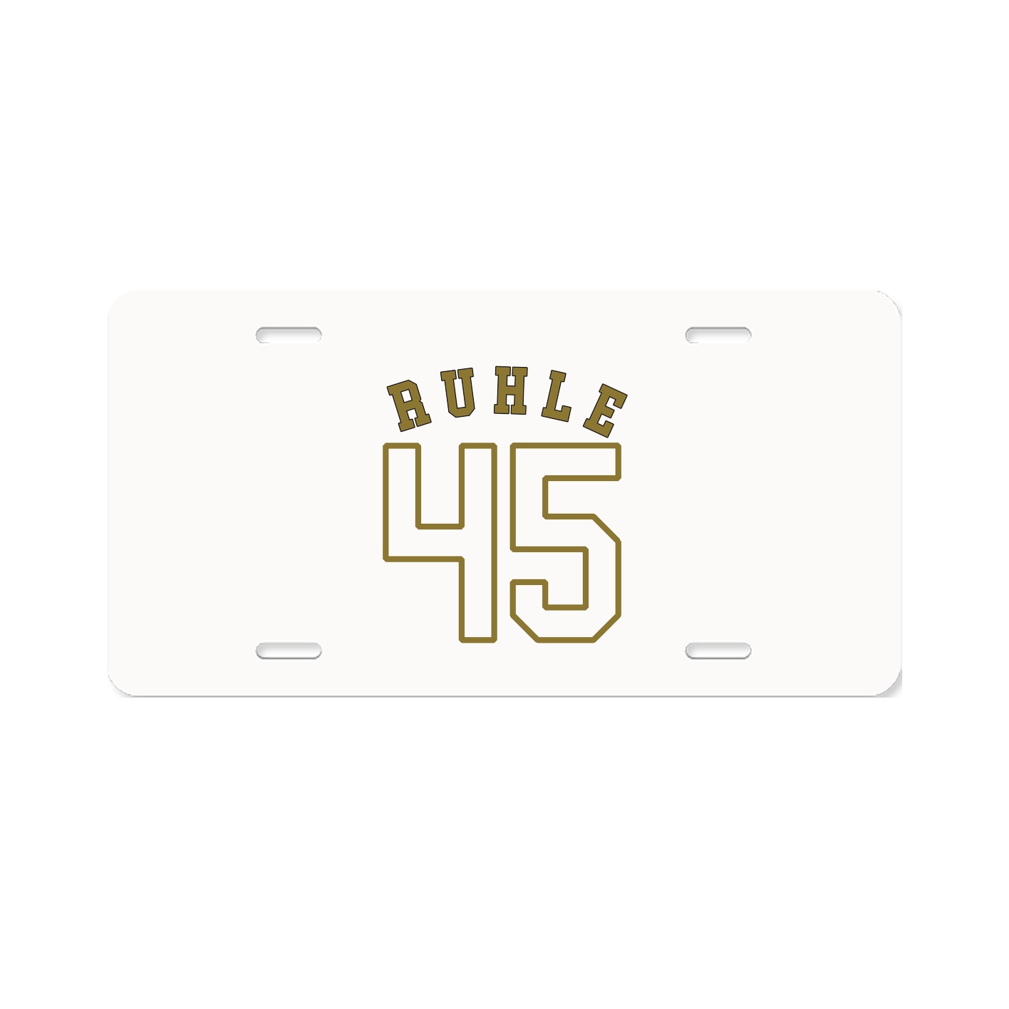 License Plate — Shirsey Arch in Classic