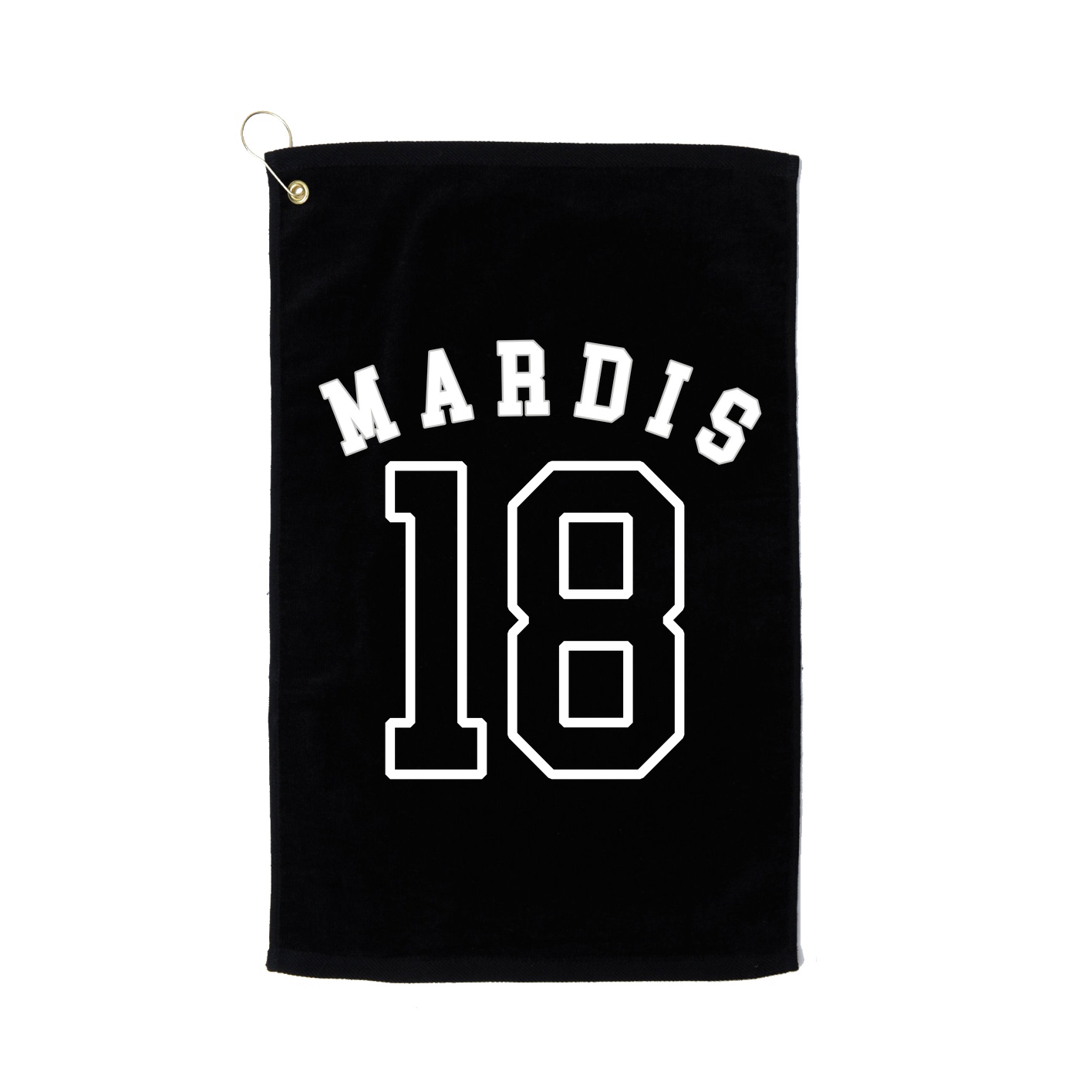Golf Towel — Shirsey Arch in Black