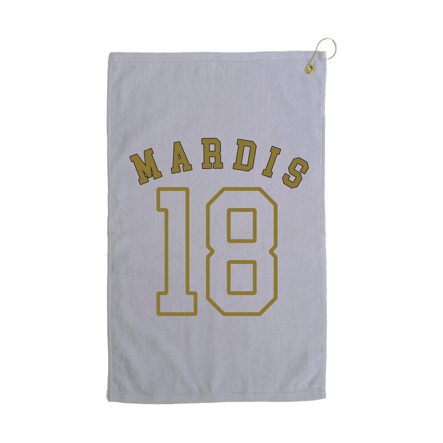 Golf Towel — Shirsey Arch in Grey
