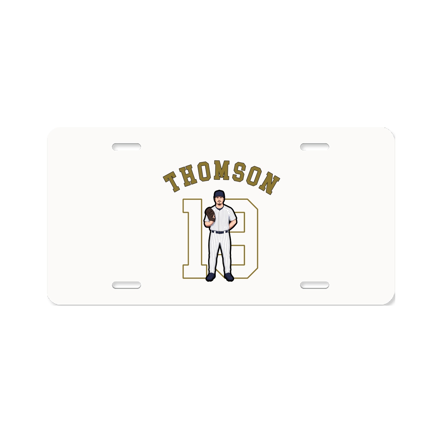 License Plate — Shirsey Arch in Classic