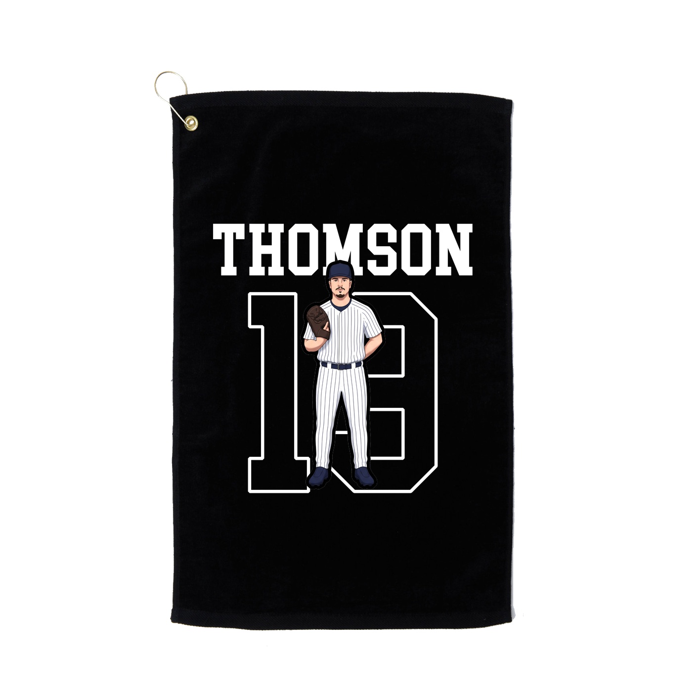 Golf Towel — Shirsey in Black