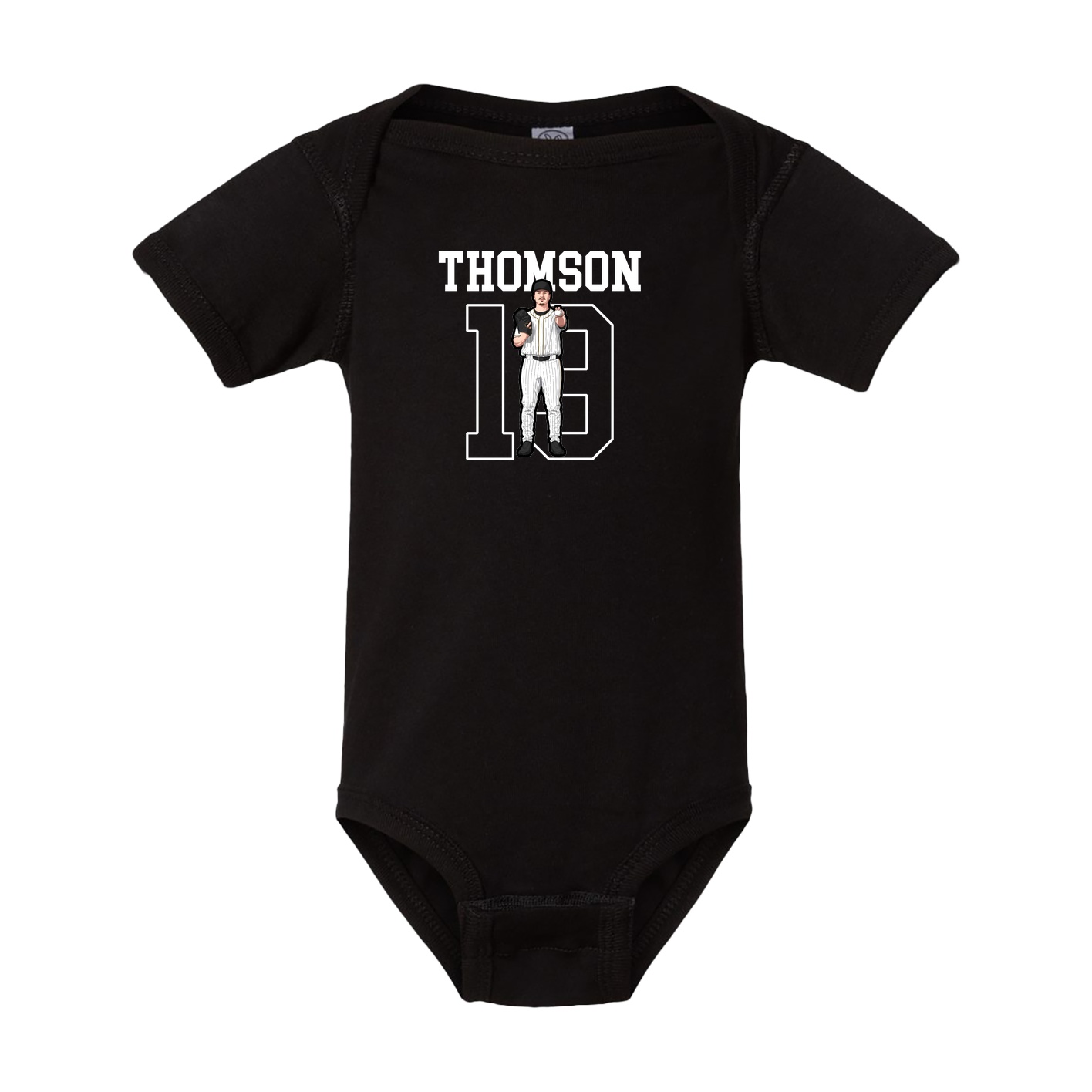 Baby Onesie — Shirsey in Black