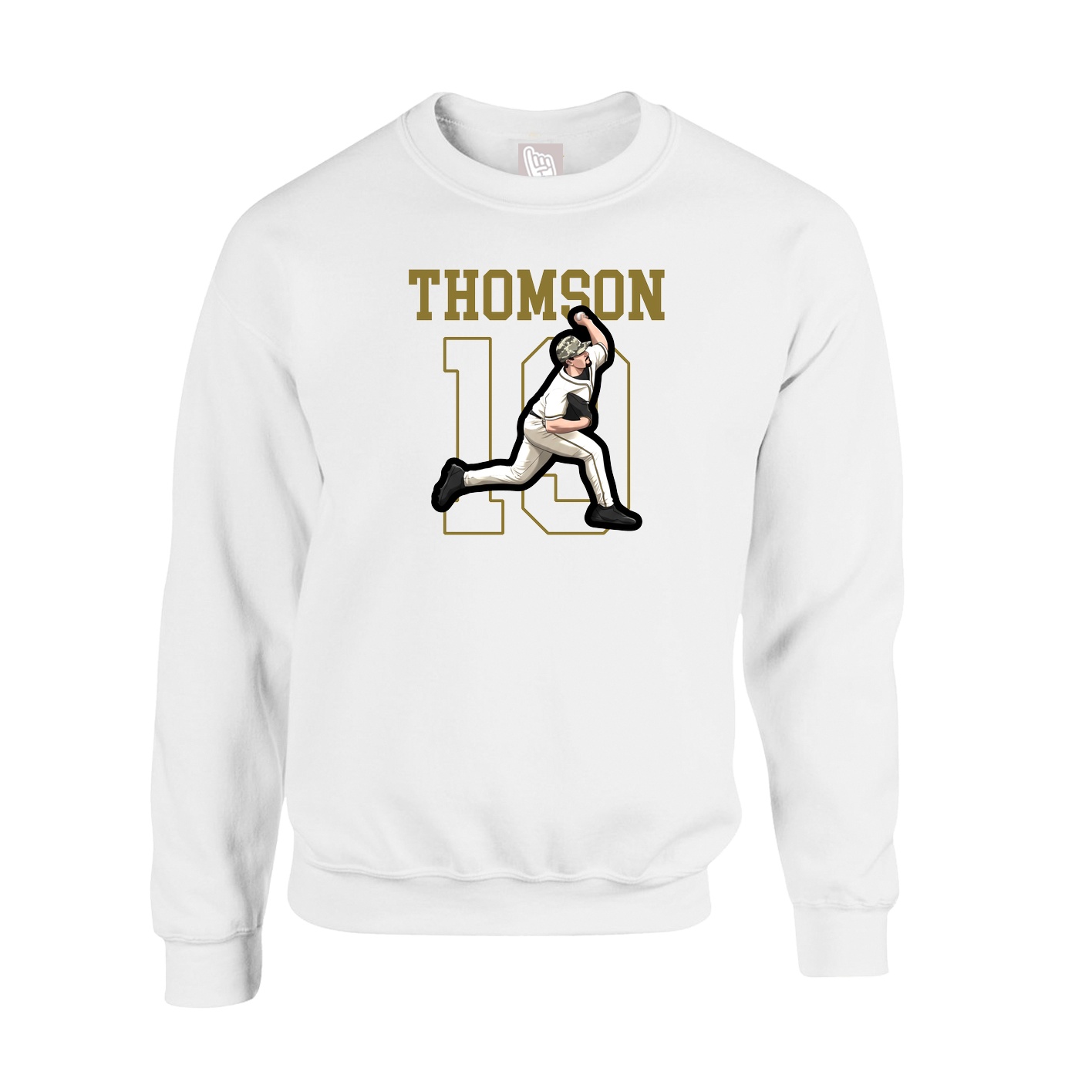 Fleece Crew — Shirsey in White