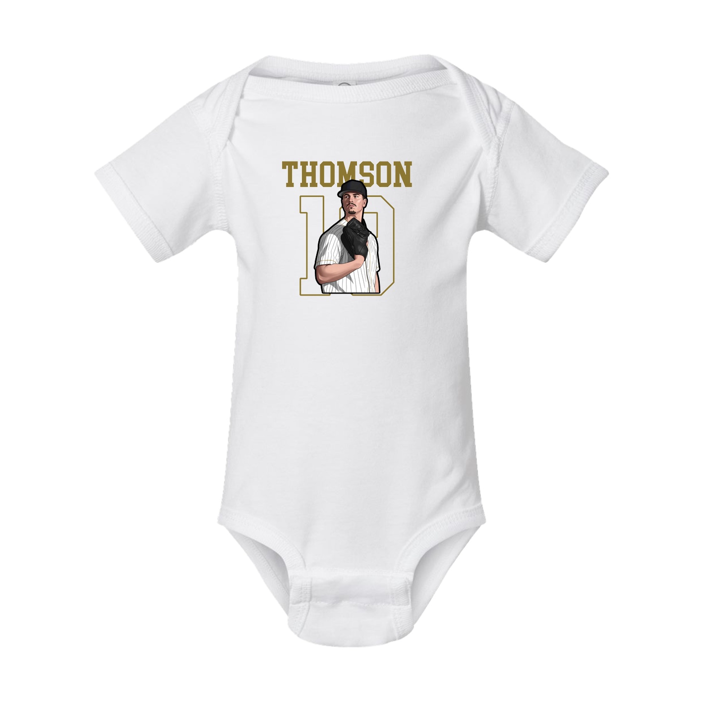 Baby Onesie — Shirsey in White