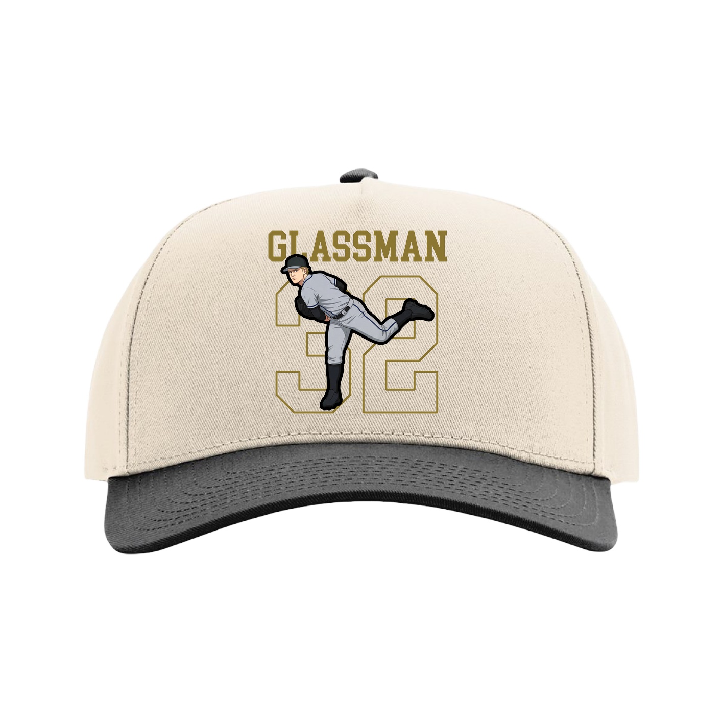 Full Fabric Five-Panel Champ Cap