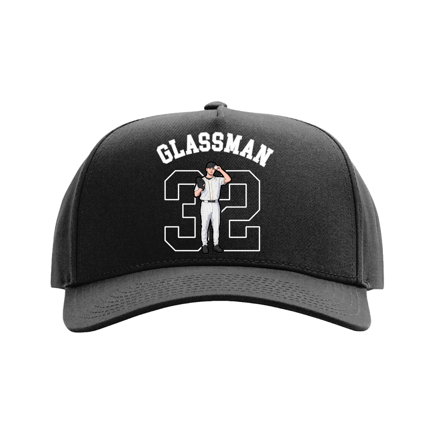 Full Fabric Five-Panel Champ Cap