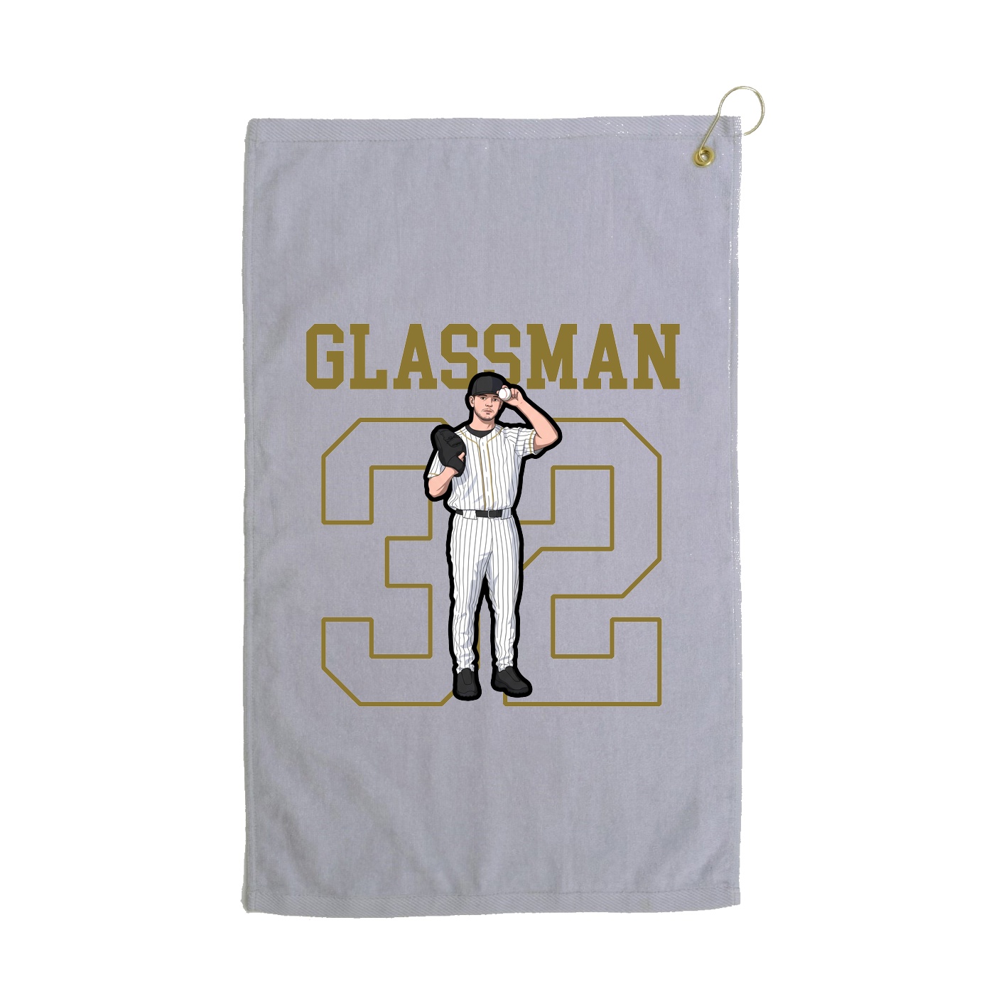 Terry Velour Golf Towel