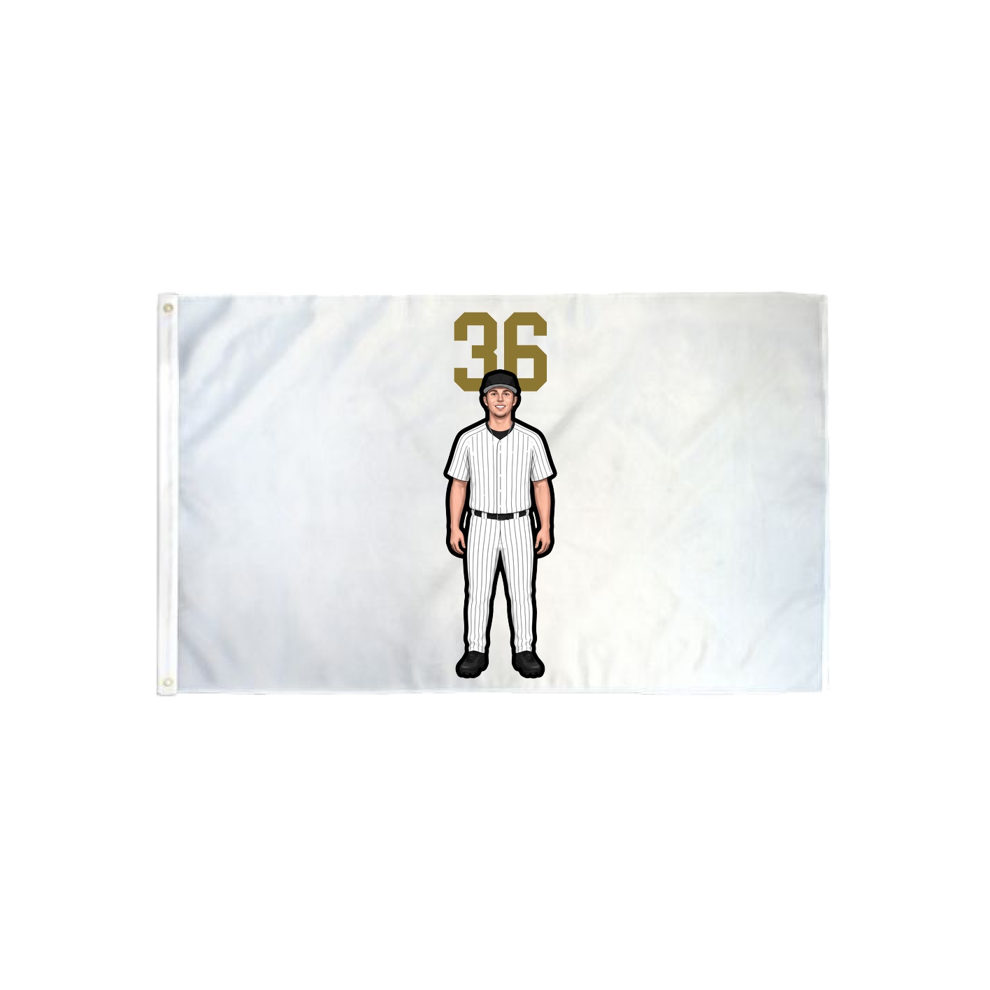 3x5 Flag — Number Top in Classic