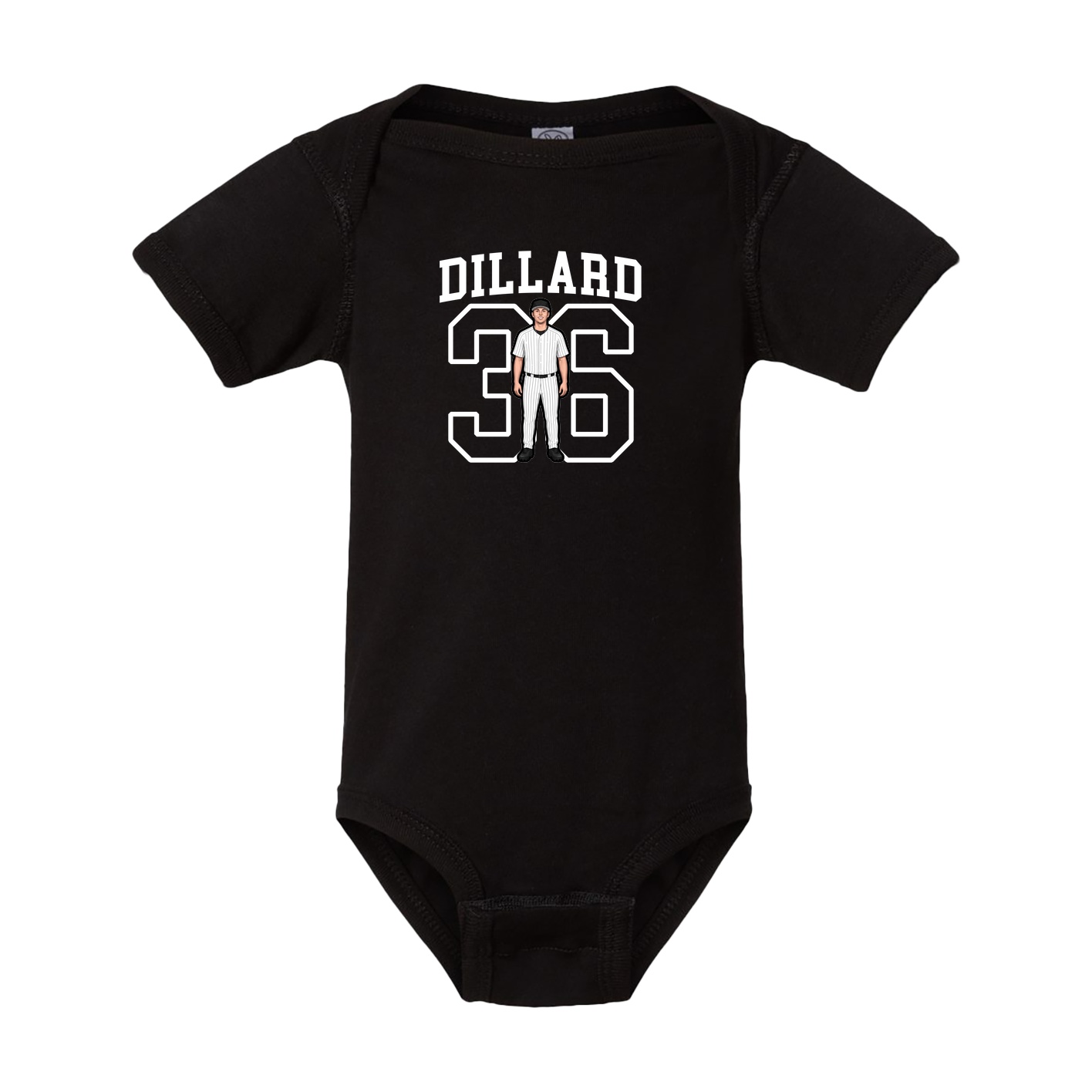 Baby Onesie — Shirsey in Black