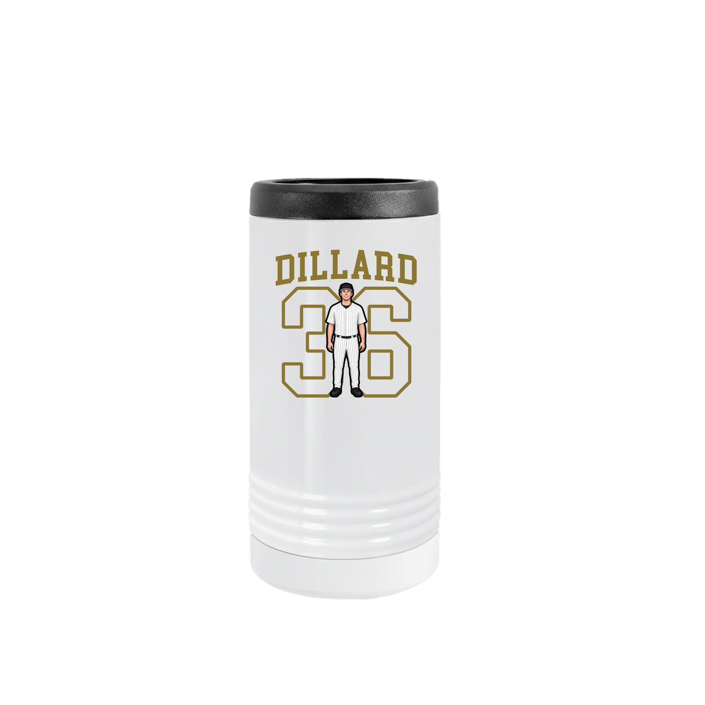 Slim Beverage Holder — Shirsey in White