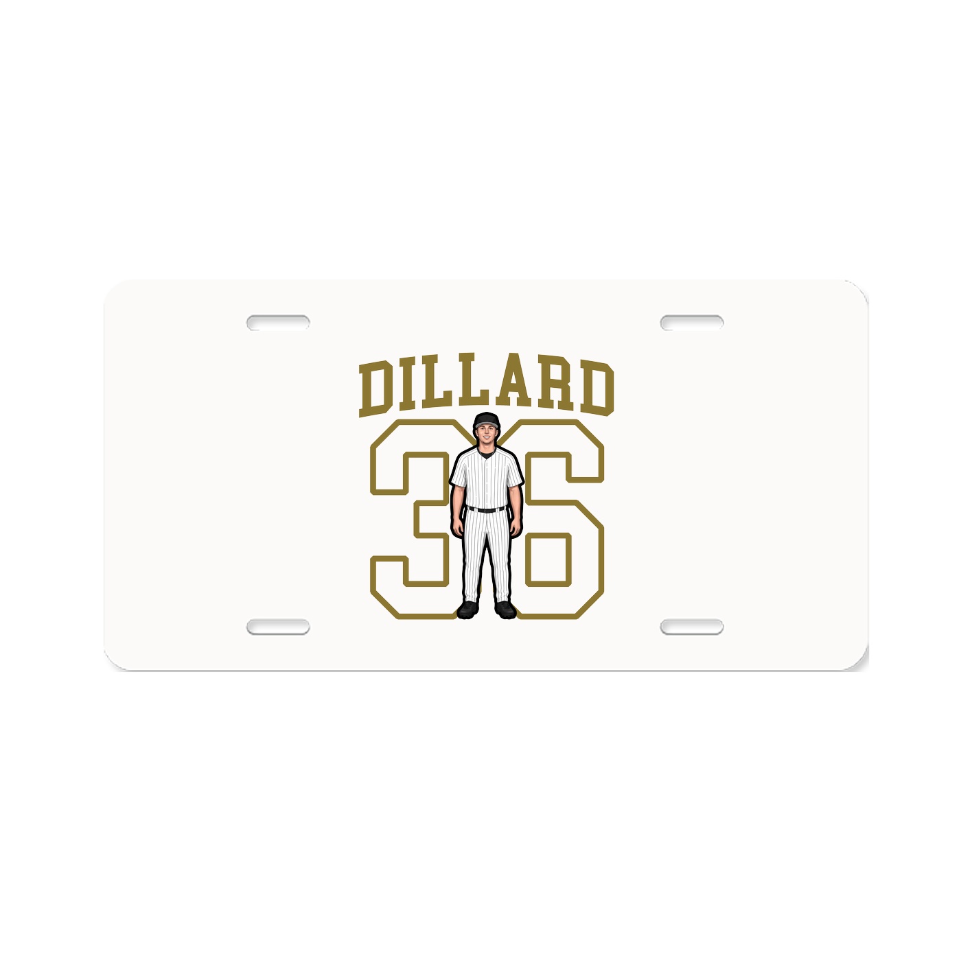 Aluminum License Plate