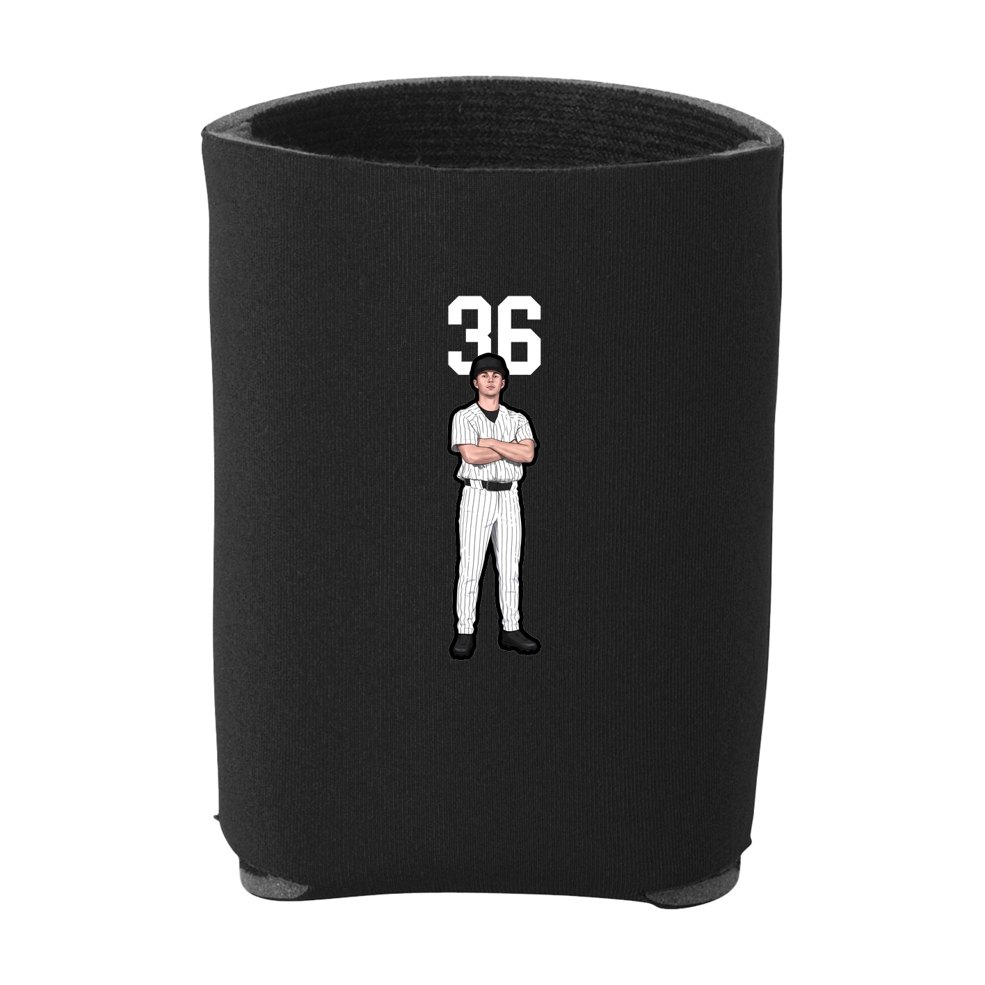 Can Holder — Number Top in Black