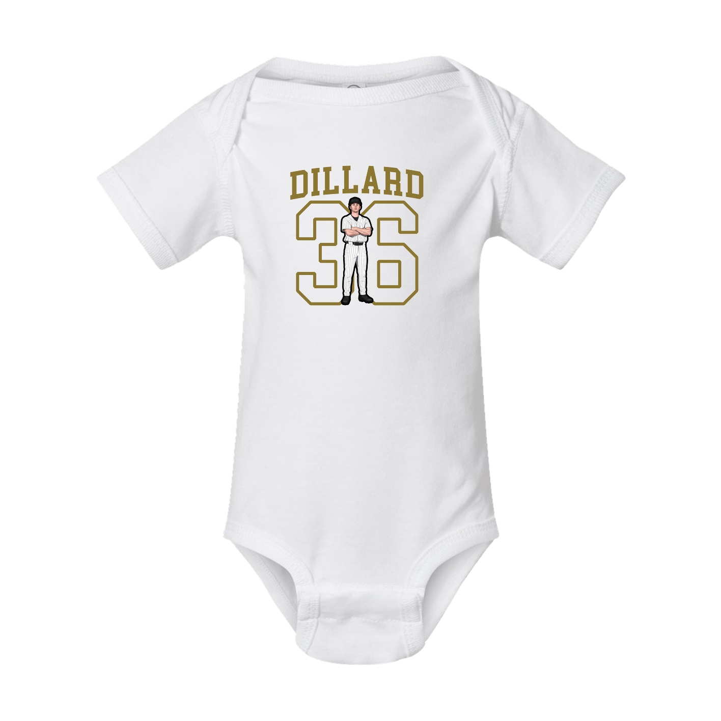 Baby Onesie — Shirsey in White