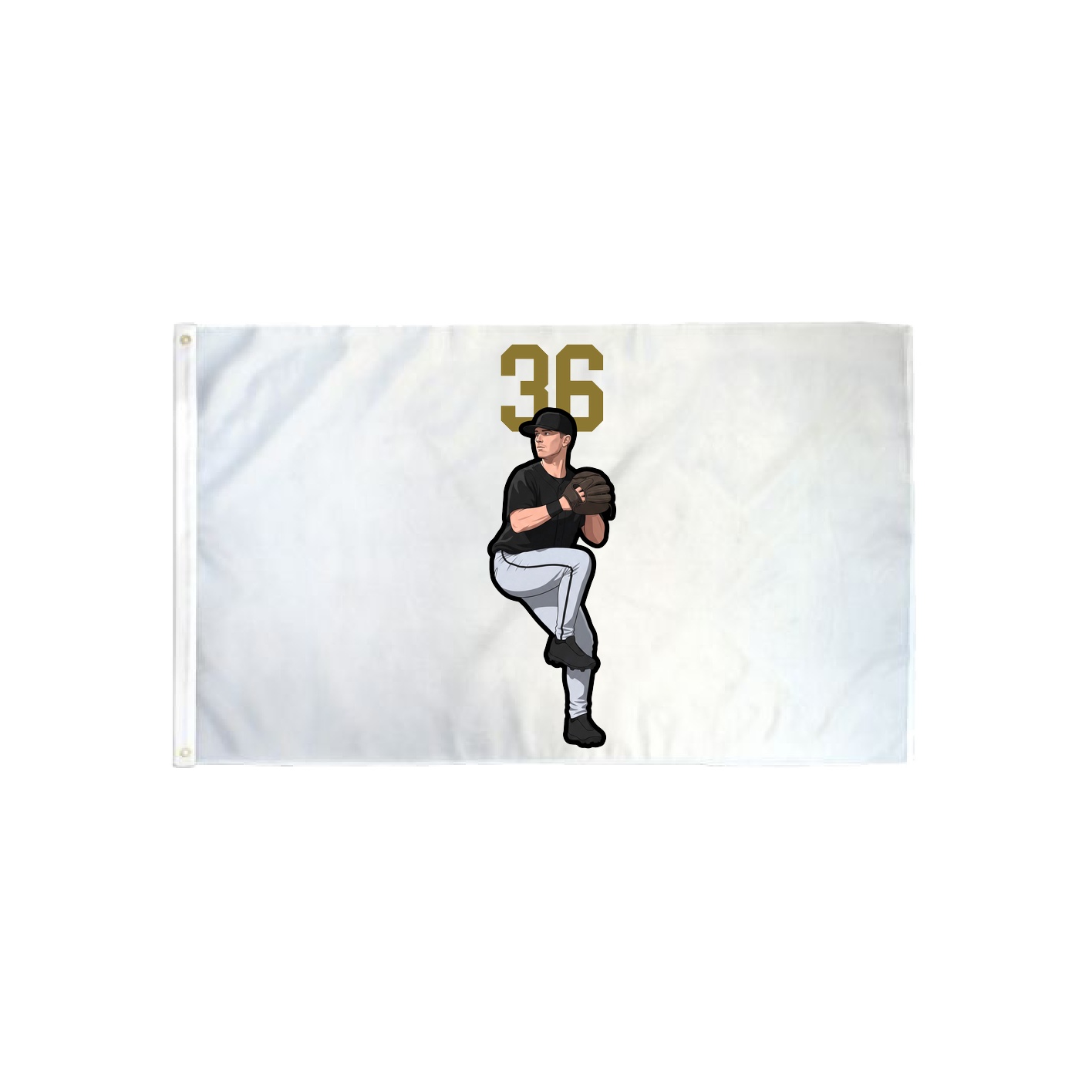 3x5 Flag — Number Top in Classic