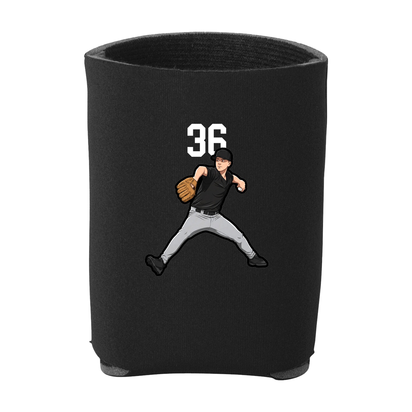 Can Holder — Number Top in Black