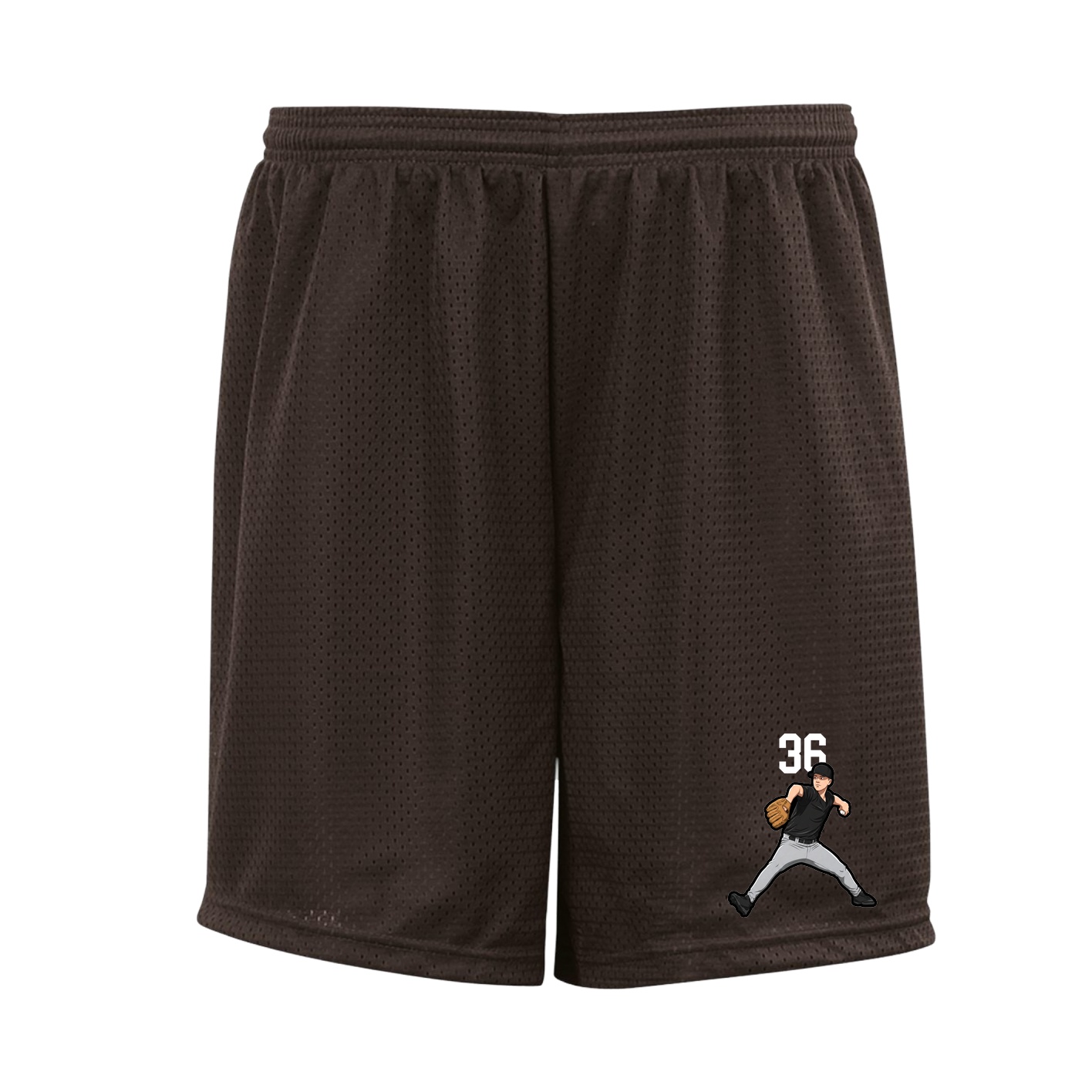 Shorts — Number Top in Brown