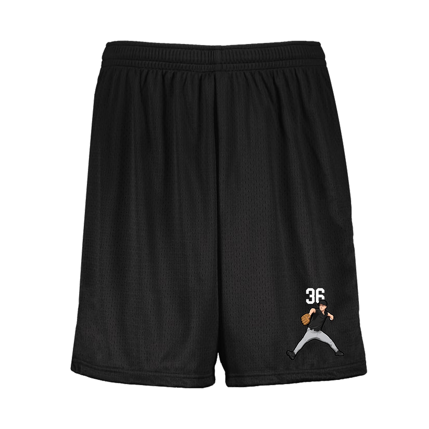 Shorts — Number Top in Black