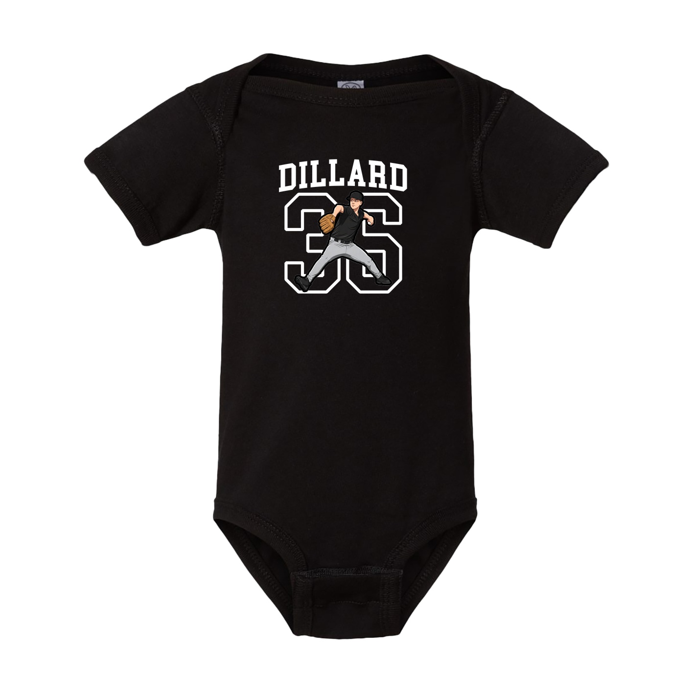 Baby Onesie — Shirsey in Black