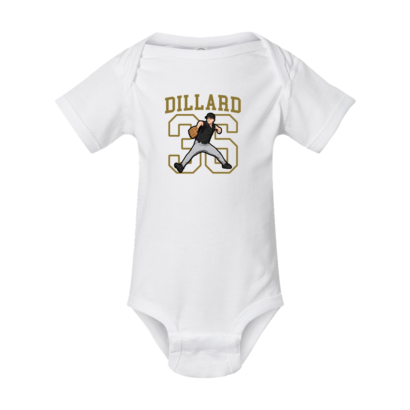Baby Onesie — Shirsey in White