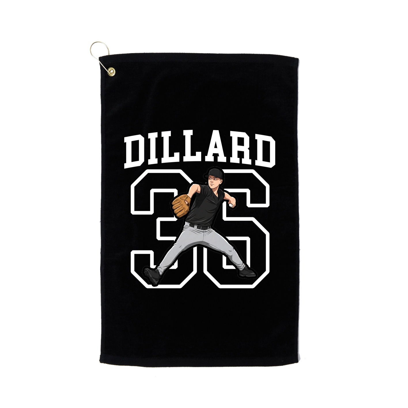 Golf Towel — Shirsey in Black