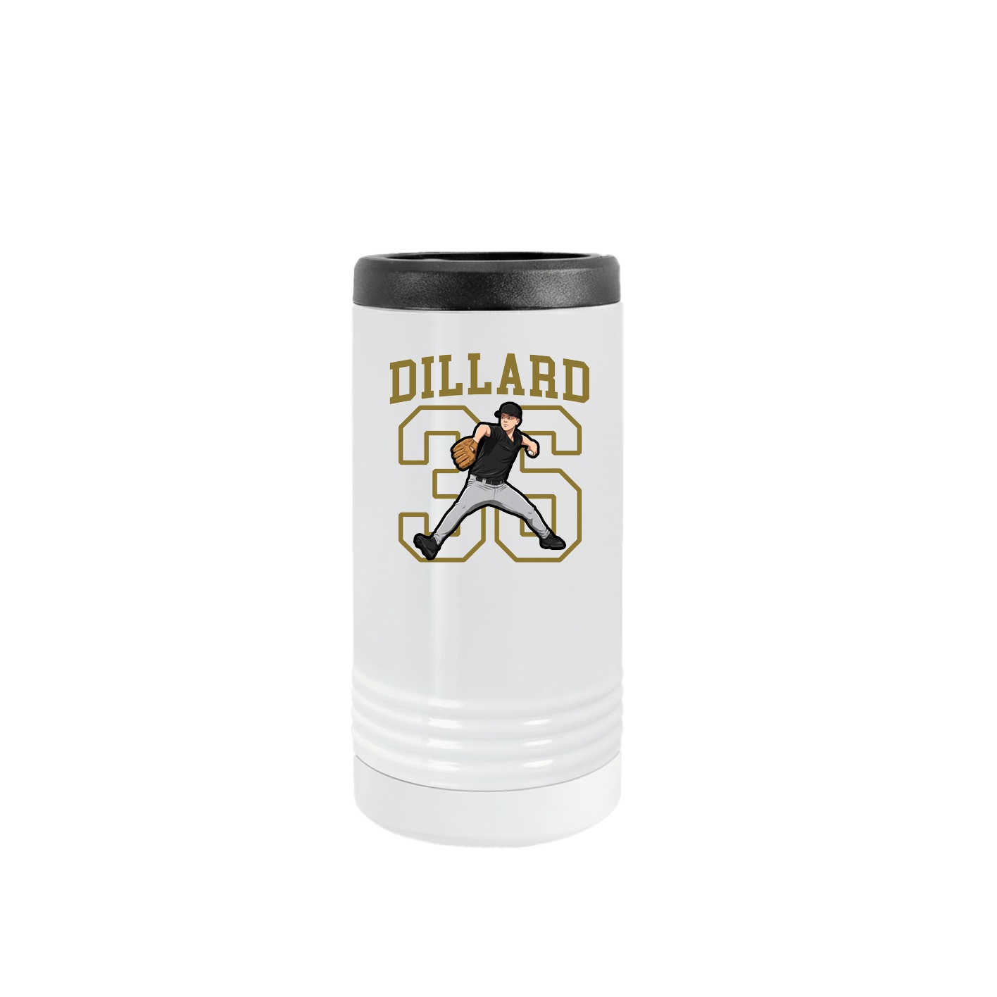 Slim Beverage Holder — Shirsey in White