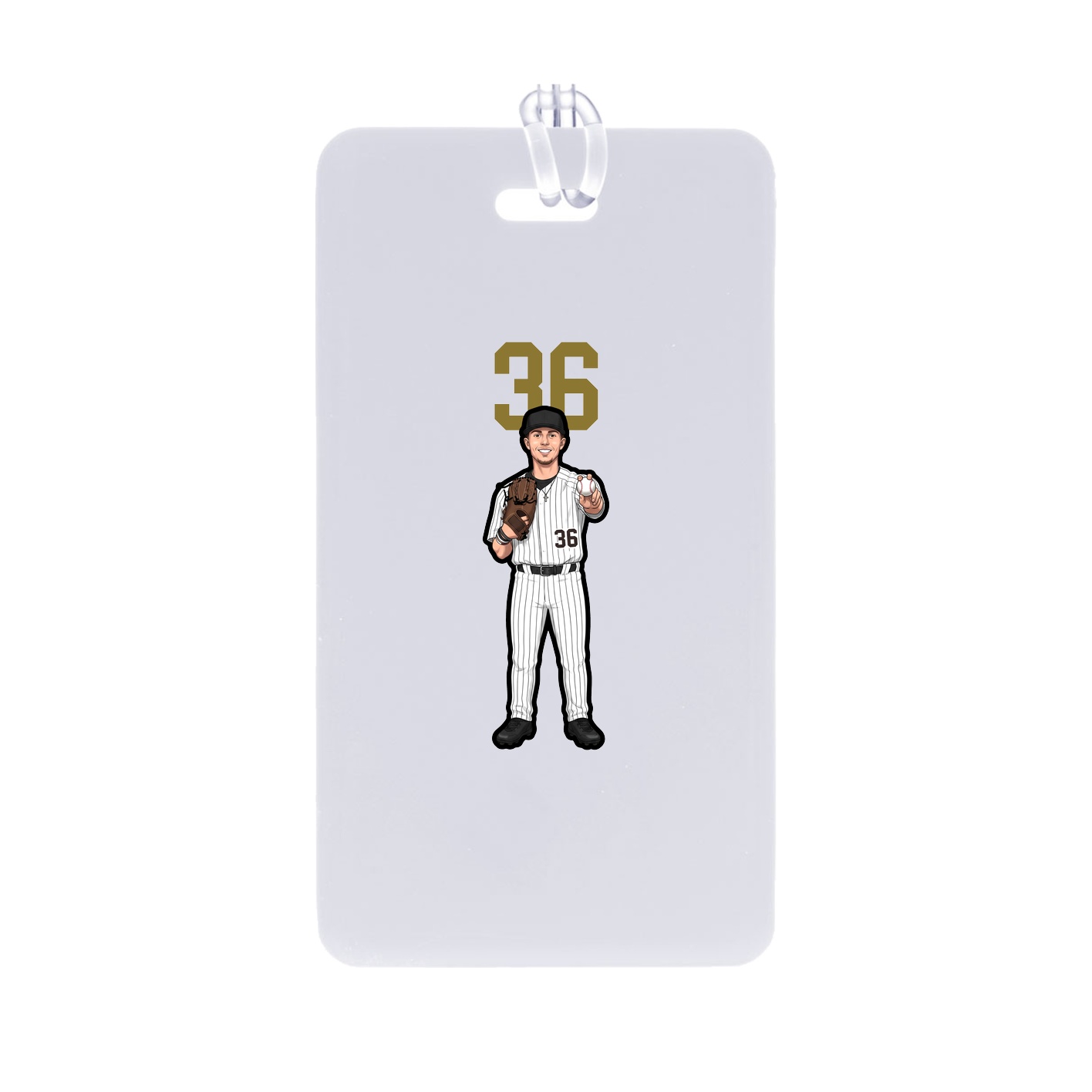 Bag Tag — Number Top in Classic
