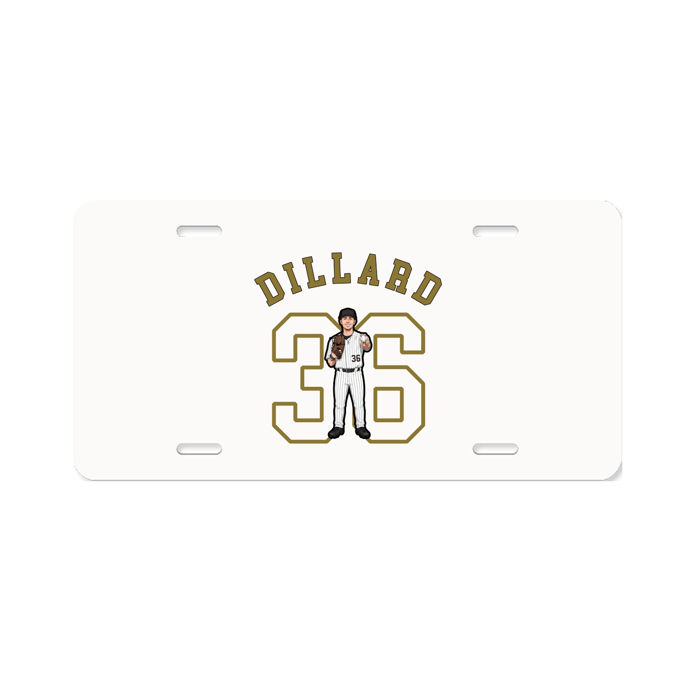 License Plate — Shirsey Arch in Classic
