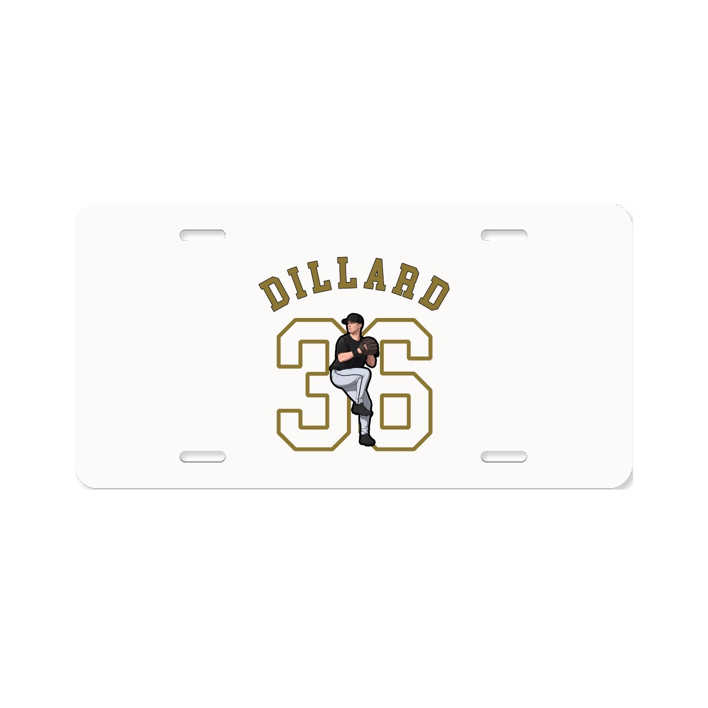 License Plate — Shirsey Arch in Classic
