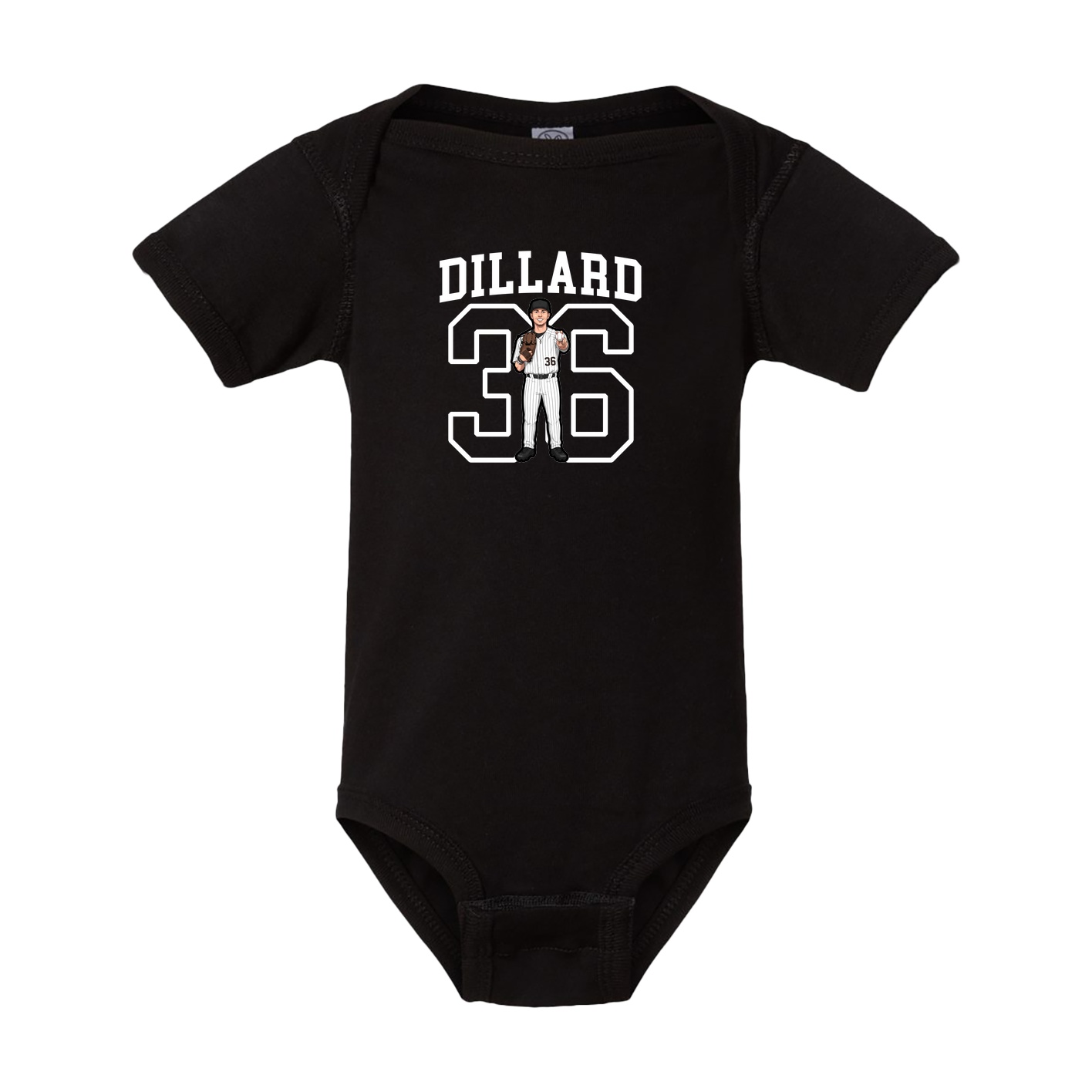Baby Onesie — Shirsey in Black