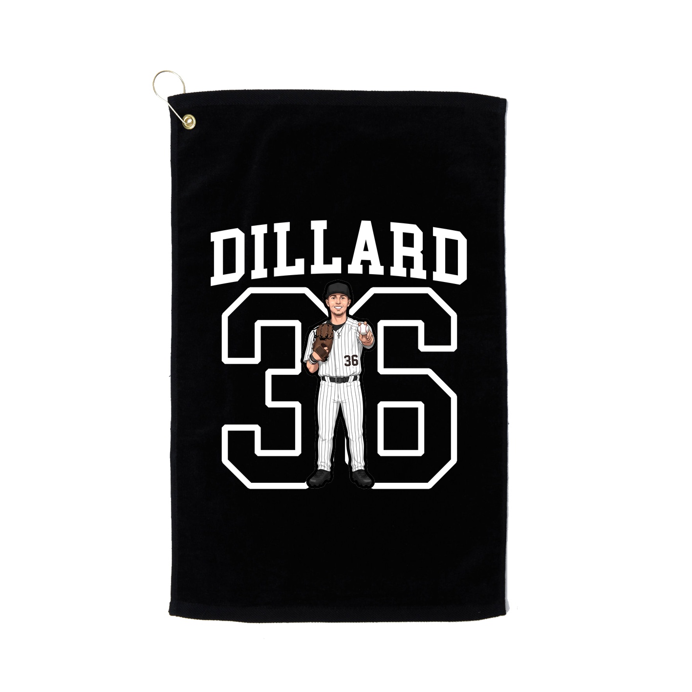 Golf Towel — Shirsey in Black