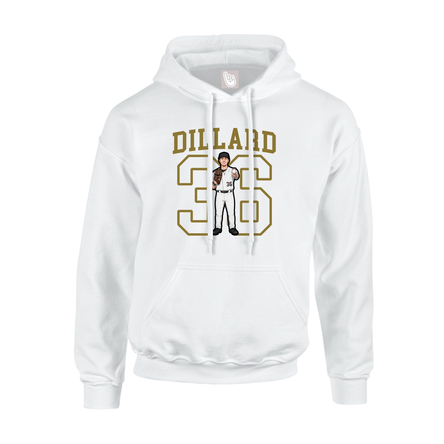 Youth Hoodie — Shirsey in White