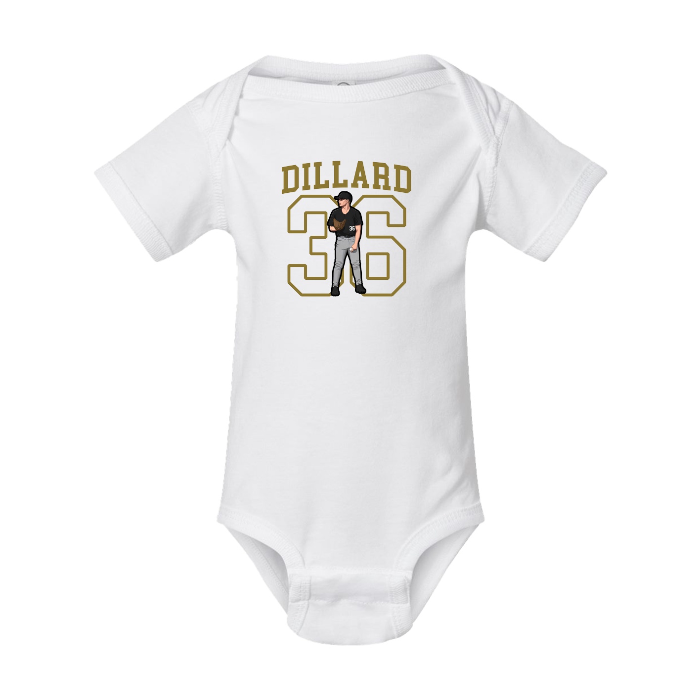 Baby Onesie — Shirsey in White