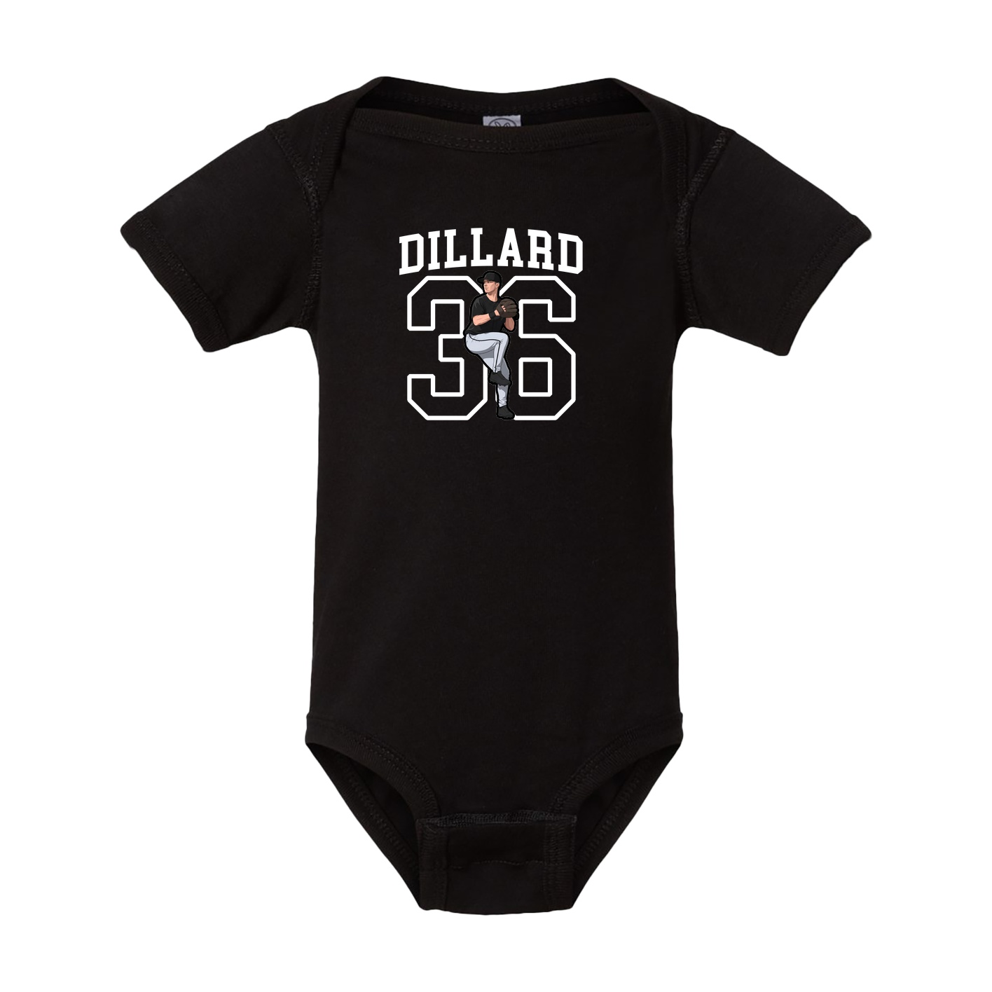 Baby Onesie — Shirsey in Black