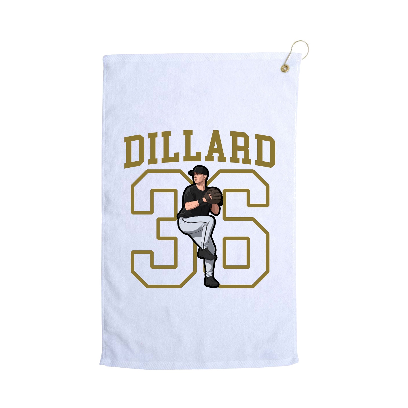 Golf Towel — Shirsey in White